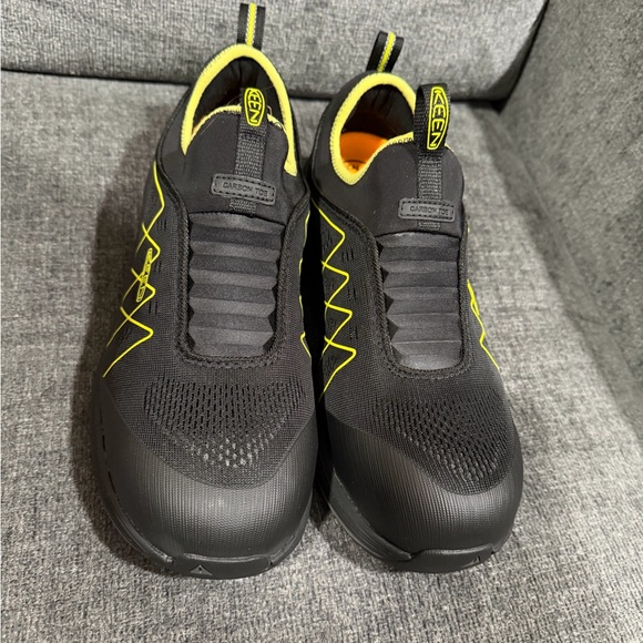 KEEN Utility Vista Energy Shift Low Slip On Men’s 9.5 Composite Toe Industrial - Picture 2 of 6